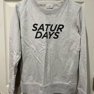 Saturdays New York City Gray Saturdays Sweatshirt